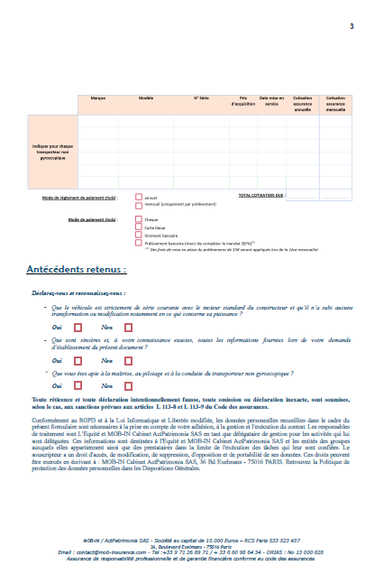 Assurances