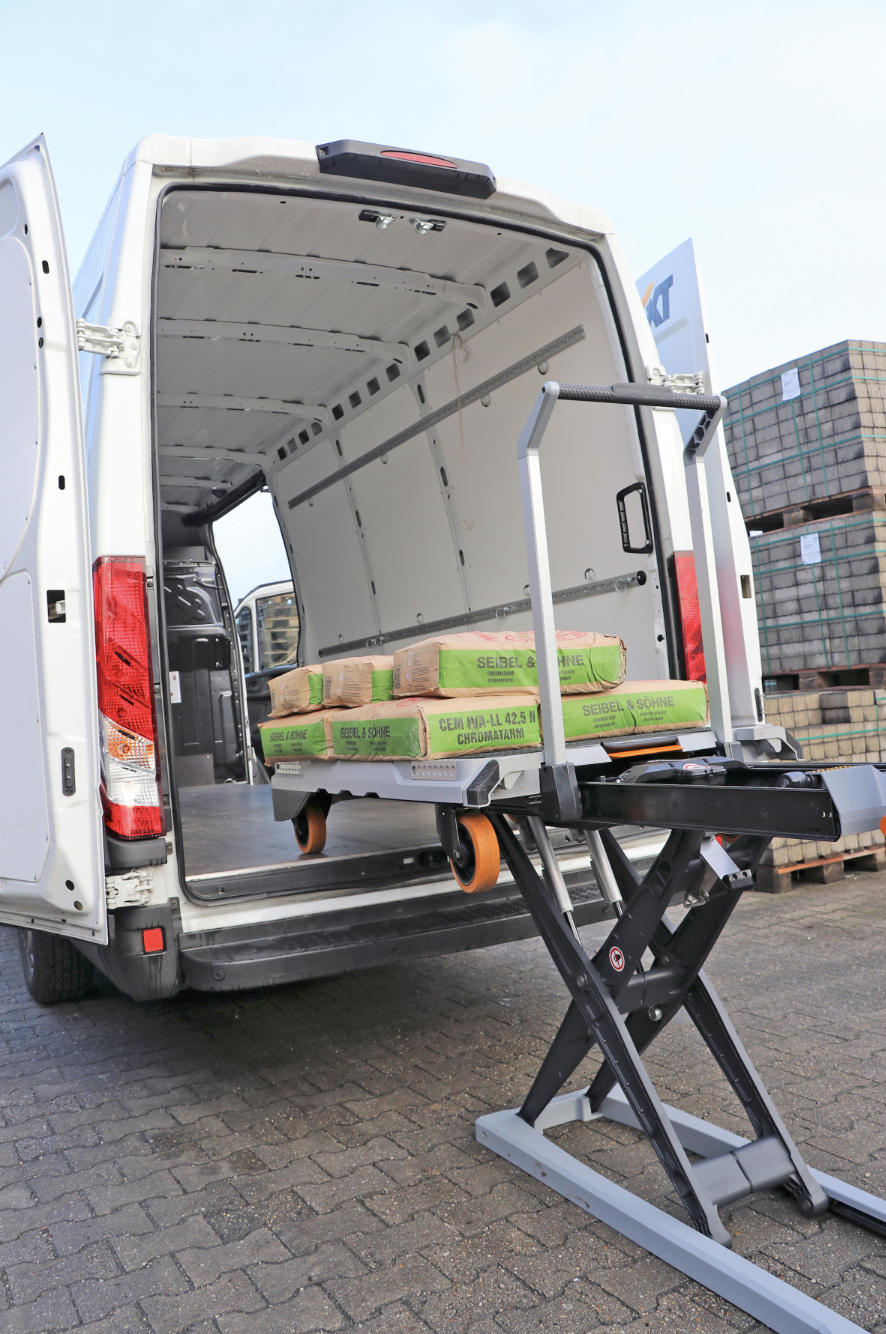chariot électrique d'auto chargement Moov-Elec CHARIOT MOBILE D'AUTO CHARGEMENT