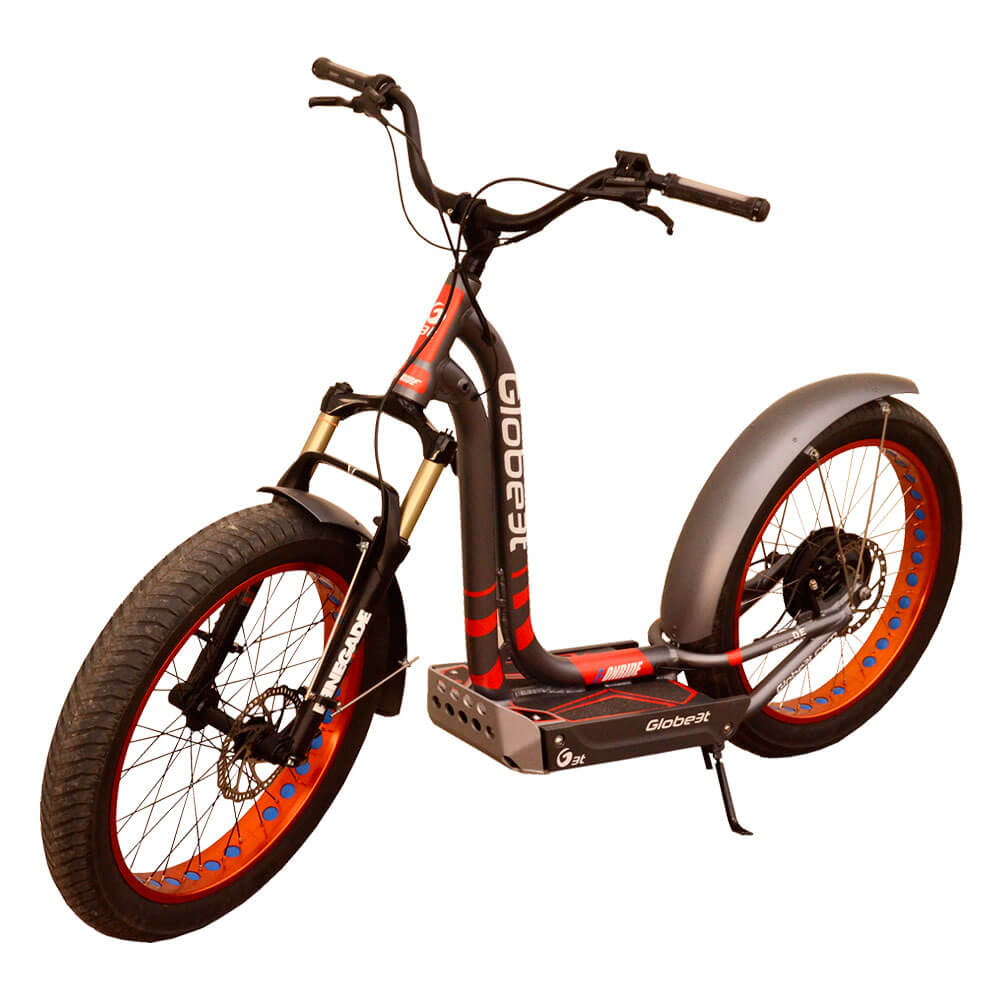 TROTTINETTE TOUT TERRAIN BALADE FORET VILLE LYON Moov-Elec GLOBE 3 T ONRIDE